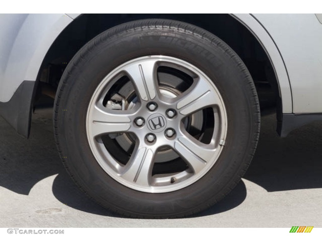 2015 Pilot EX 4WD - Alabaster Silver Metallic / Gray photo #34