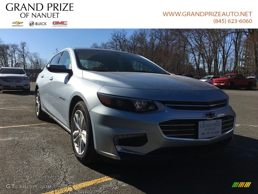 2018 Malibu LT - Arctic Blue Metallic / Jet Black photo #1