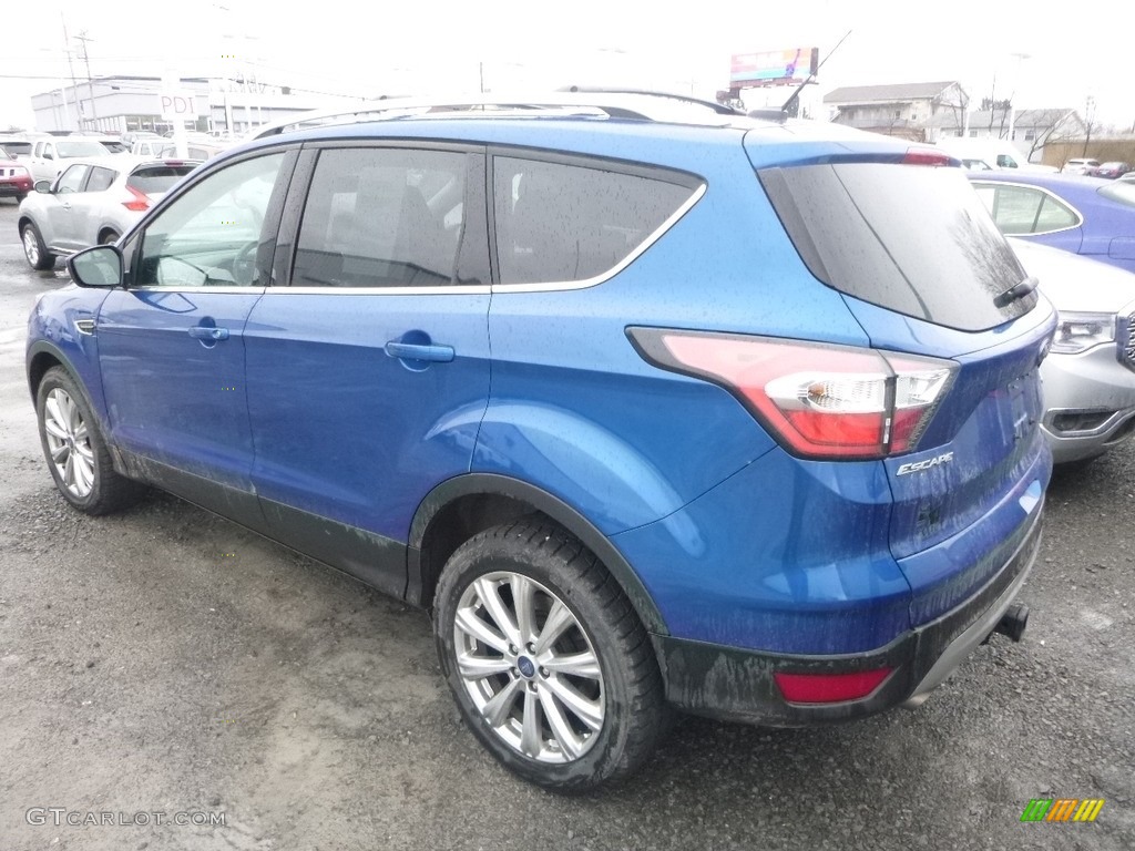 2017 Escape Titanium 4WD - Lightning Blue / Charcoal Black photo #4