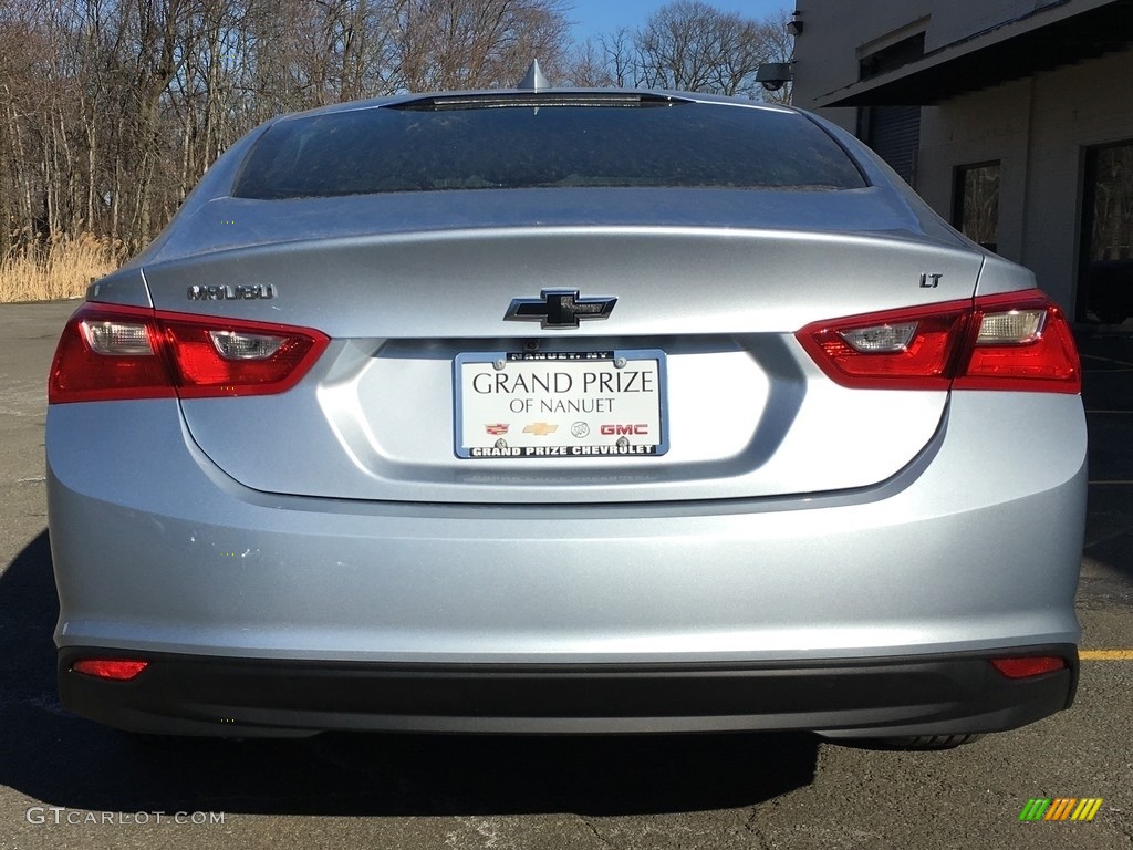 2018 Malibu LT - Arctic Blue Metallic / Jet Black photo #5