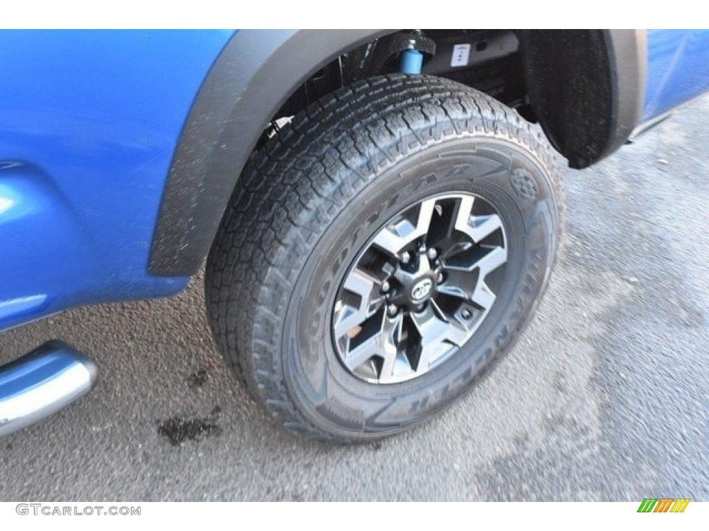 2018 Tacoma TRD Off Road Access Cab 4x4 - Blazing Blue Pearl / Graphite w/Gun Metal photo #33