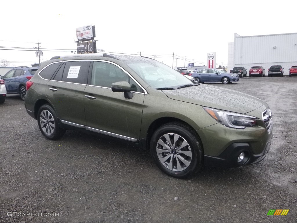 2018 Outback 3.6R Touring - Wilderness Green Metallic / Java Brown photo #1