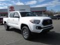 Super White 2018 Toyota Tacoma SR5 Double Cab