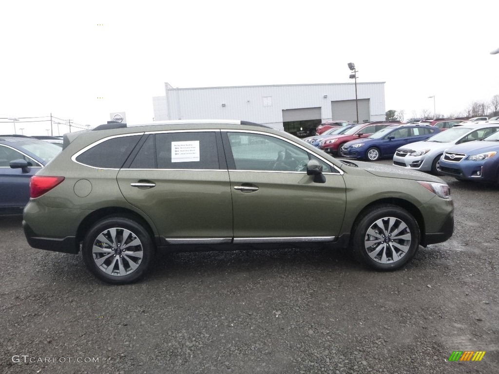 Wilderness Green Metallic 2018 Subaru Outback 3.6R Touring Exterior Photo #126260206