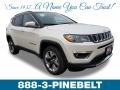 Pearl White Tri–Coat 2018 Jeep Compass Limited 4x4