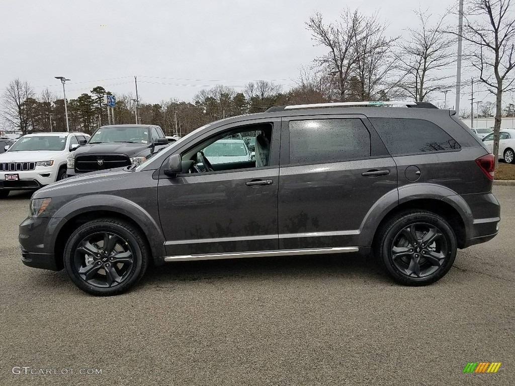 Granite Pearl 2018 Dodge Journey Crossroad AWD Exterior Photo #126261727