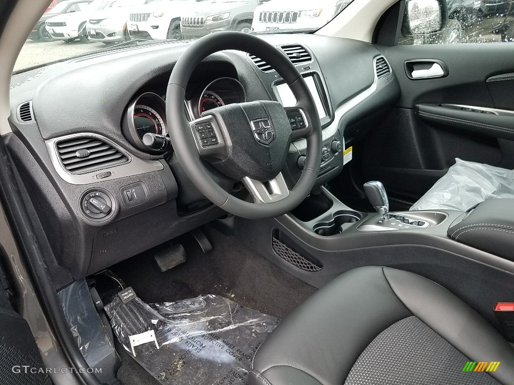 Black Interior 2018 Dodge Journey Crossroad AWD Photo #126261868