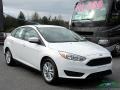 2018 Oxford White Ford Focus SE Sedan  photo #7