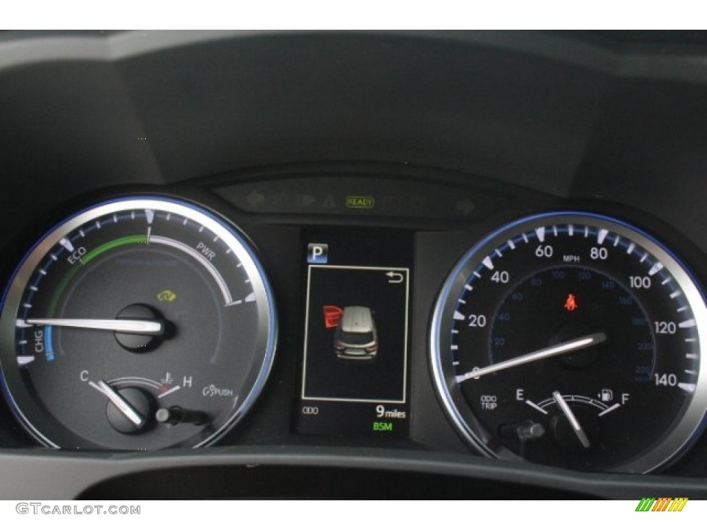 2018 Toyota Highlander Hybrid XLE AWD Gauges Photo #126262675