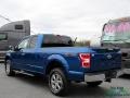 2018 Lightning Blue Ford F150 XLT SuperCab 4x4  photo #3