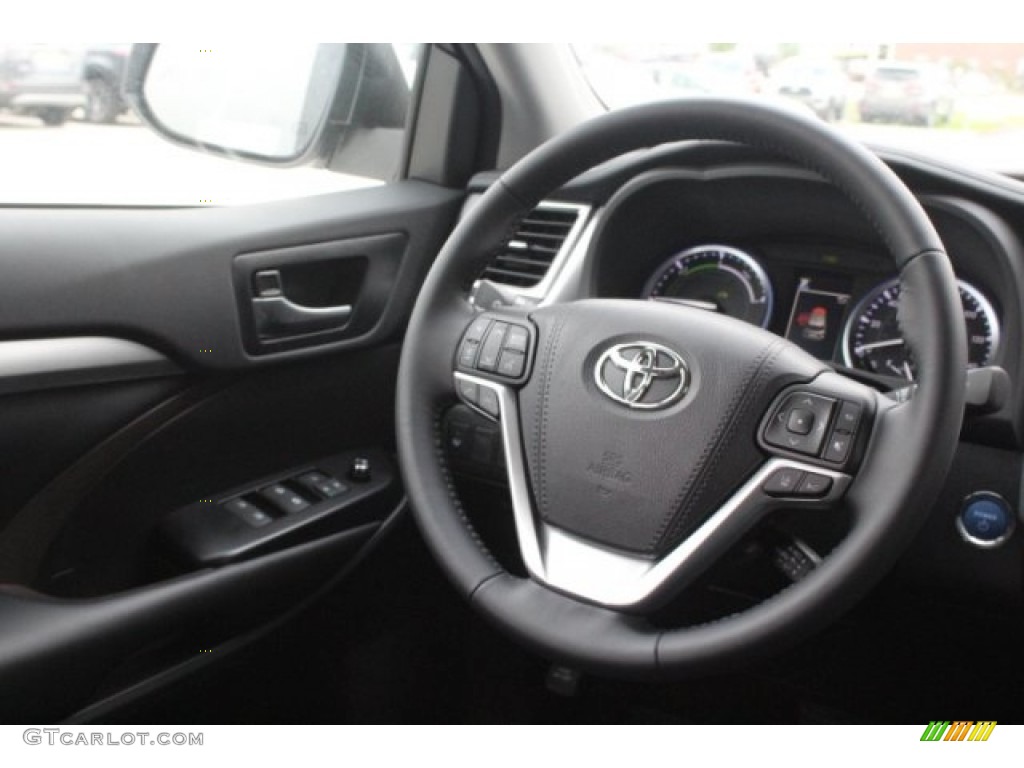 2018 Toyota Highlander Hybrid XLE AWD Steering Wheel Photos