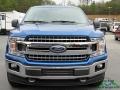 2018 Lightning Blue Ford F150 XLT SuperCab 4x4  photo #8