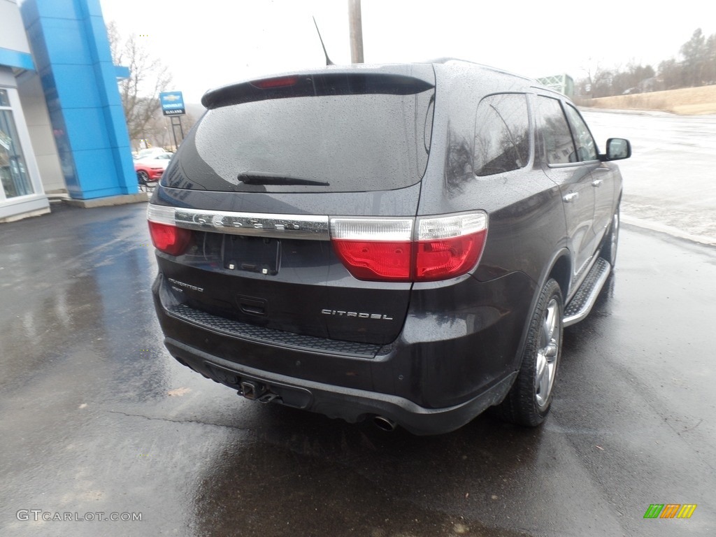 2013 Durango Citadel AWD - Mineral Gray Metallic / Black/Light Frost Beige photo #7