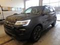 2018 Shadow Black Ford Explorer XLT 4WD  photo #4