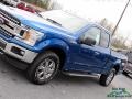 2018 Lightning Blue Ford F150 XLT SuperCab 4x4  photo #29