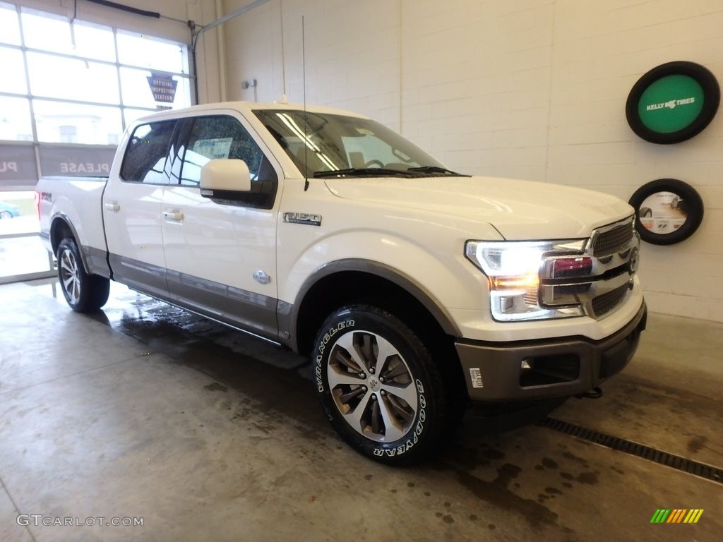 White Platinum Ford F150