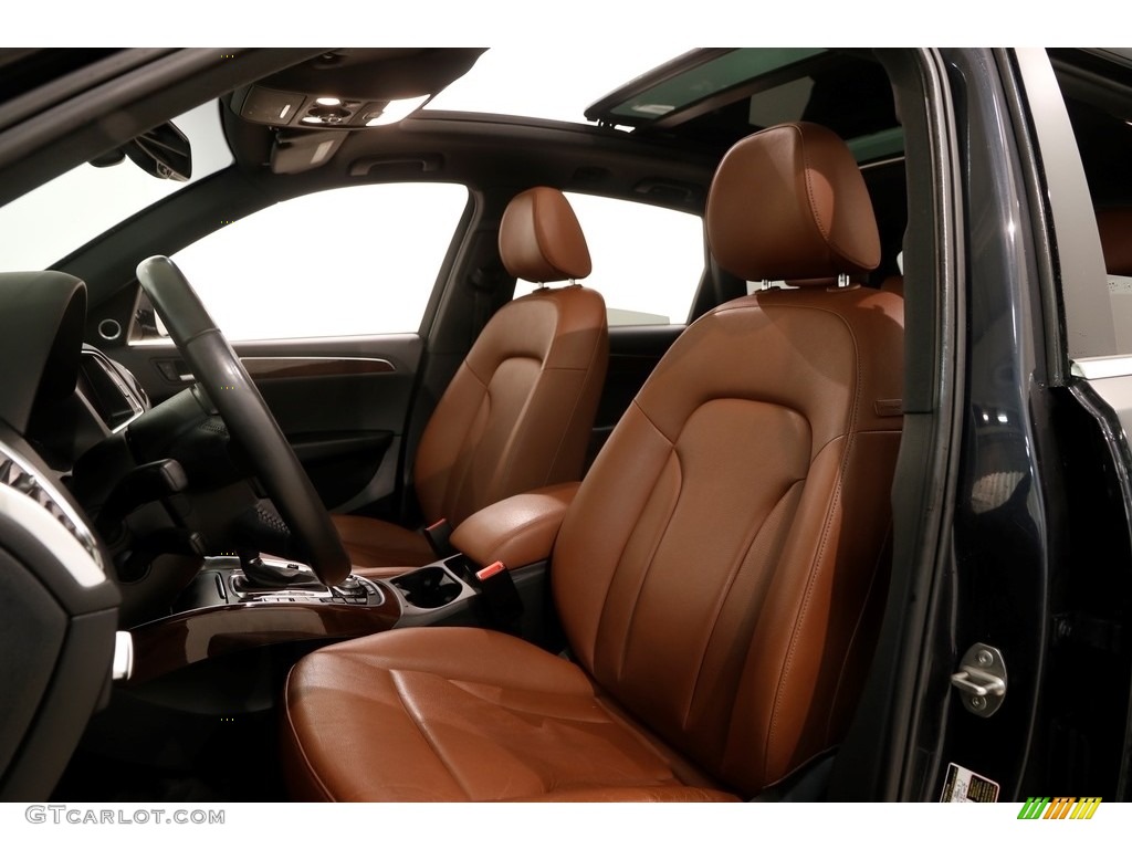 2012 Q5 2.0 TFSI quattro - Moonlight Blue Metallic / Cinnamon Brown photo #5