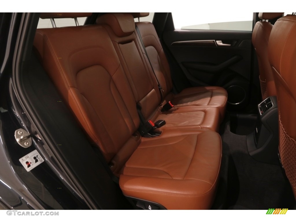 2012 Q5 2.0 TFSI quattro - Moonlight Blue Metallic / Cinnamon Brown photo #16