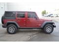 Deep Cherry Red Crystal Pearl - Wrangler Unlimited Rubicon 4x4 Photo No. 8