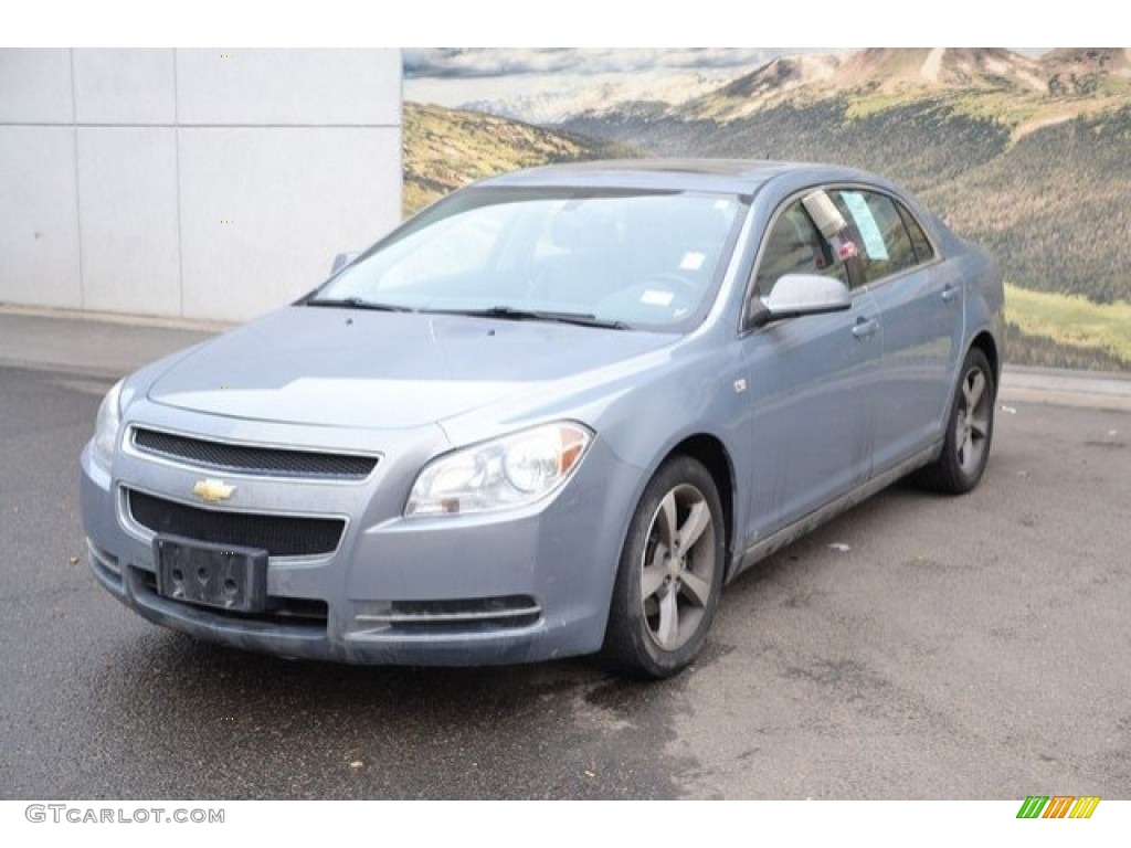 2008 Malibu LT Sedan - Golden Pewter Metallic / Ebony photo #3