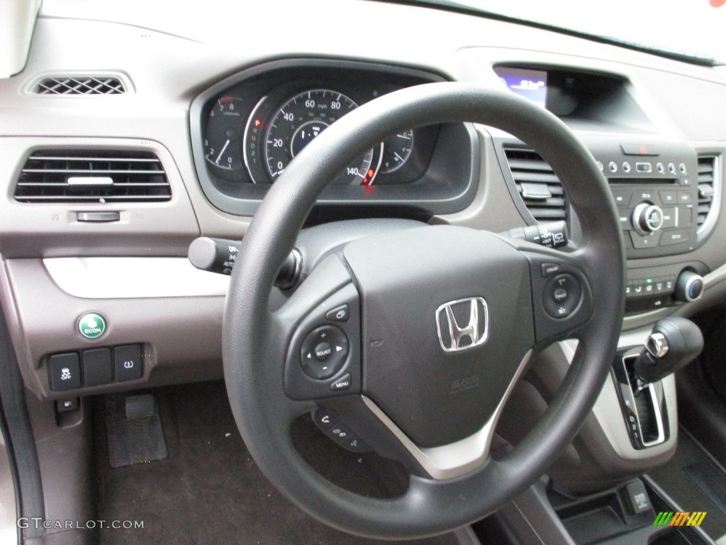 2014 CR-V EX AWD - Urban Titanium Metallic / Beige photo #14