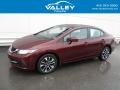 Crimson Pearl - Civic EX Sedan Photo No. 1