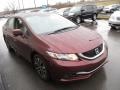 Crimson Pearl - Civic EX Sedan Photo No. 6