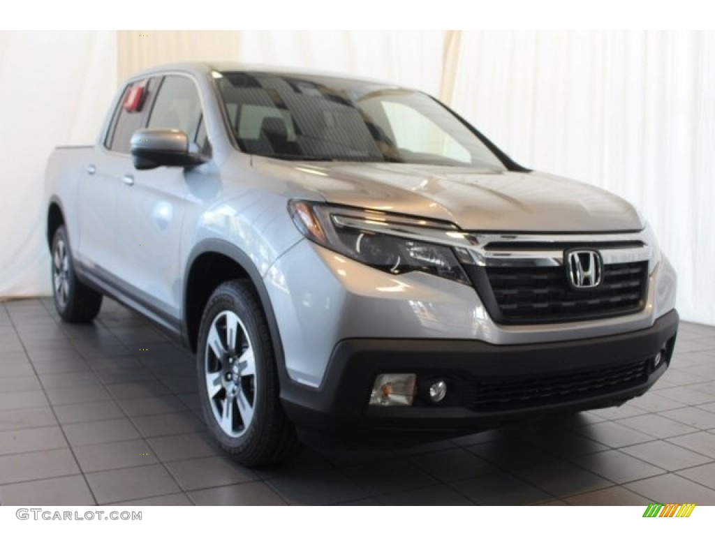 Lunar Silver Metallic 2019 Honda Ridgeline RTL-T AWD Exterior Photo #126275926