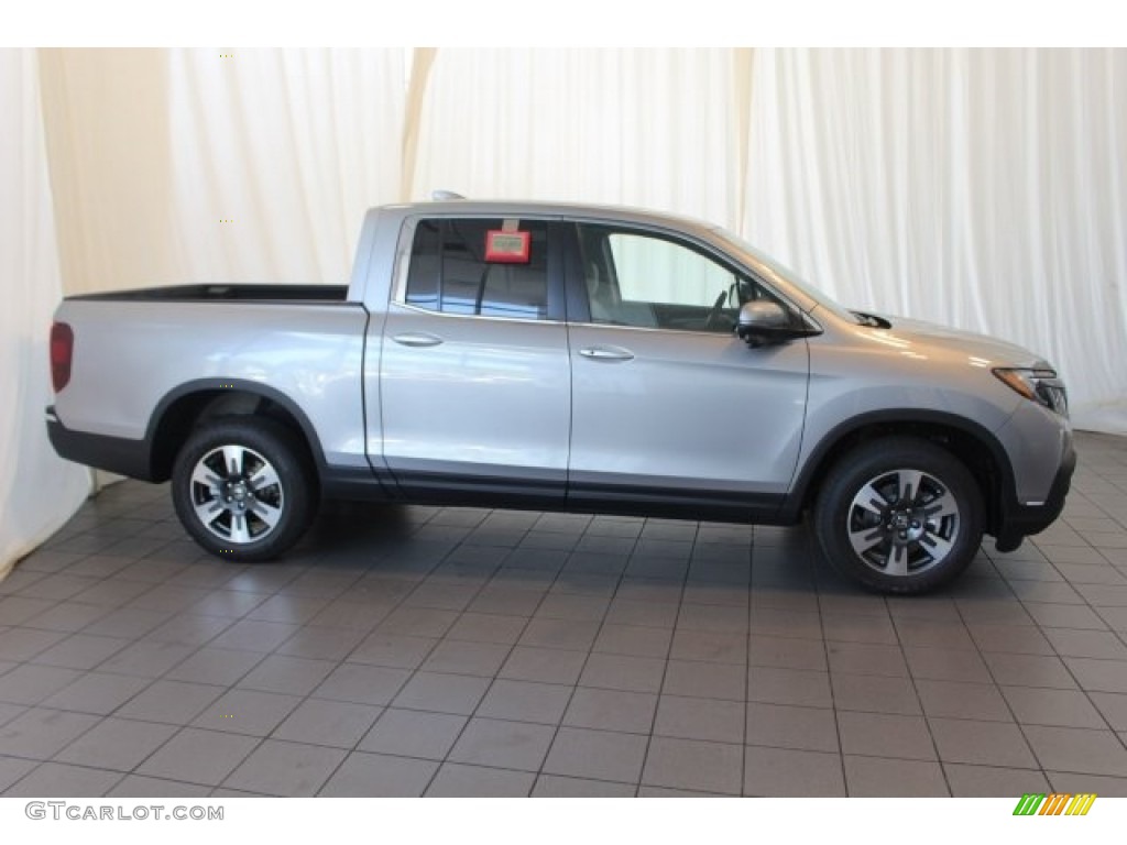 Lunar Silver Metallic 2019 Honda Ridgeline RTL-T AWD Exterior Photo #126275929
