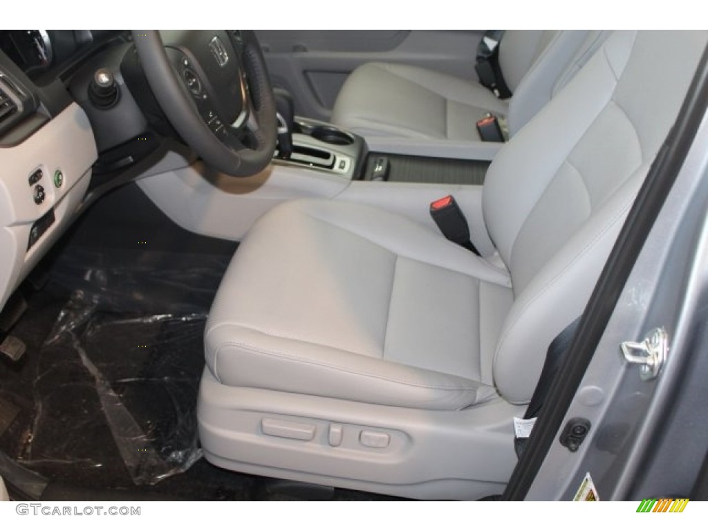 Gray Interior 2019 Honda Ridgeline RTL-T AWD Photo #126275974