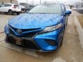 2018 Blue Streak Metallic Toyota Camry SE  photo #1