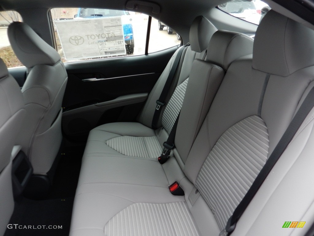 2018 Camry SE - Blue Streak Metallic / Ash photo #4
