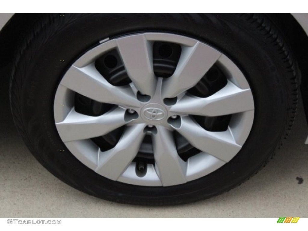2016 Corolla LE - Classic Silver Metallic / Steel Blue photo #10