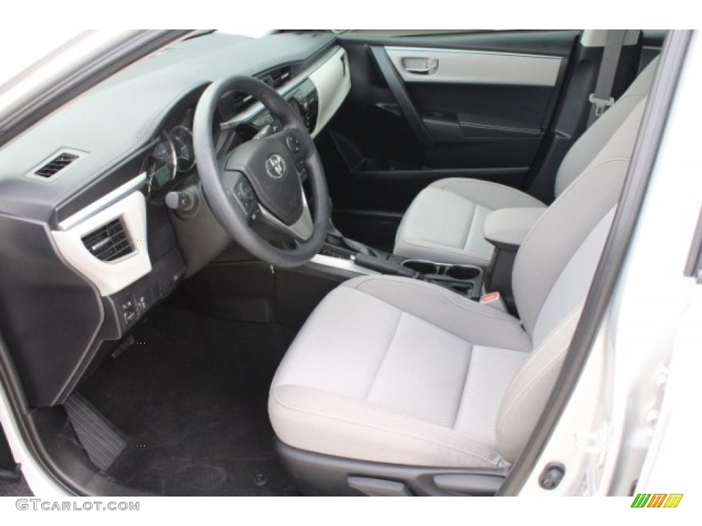2016 Corolla LE - Classic Silver Metallic / Steel Blue photo #14