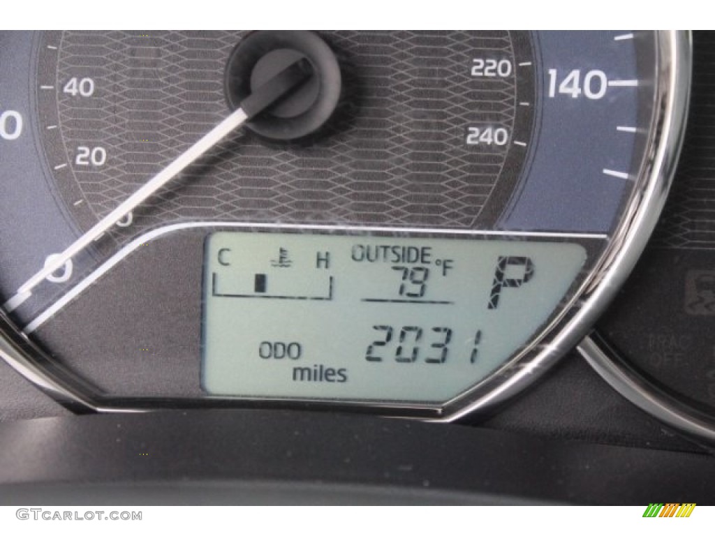 2016 Corolla LE - Classic Silver Metallic / Steel Blue photo #21