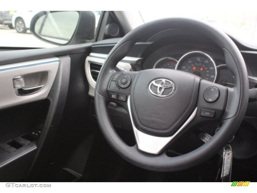 2016 Corolla LE - Classic Silver Metallic / Steel Blue photo #26