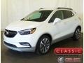 White Frost Tricoat 2018 Buick Encore Essence