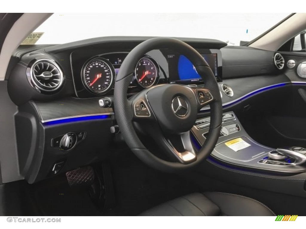 2018 E 400 Coupe - Polar White / Black photo #5