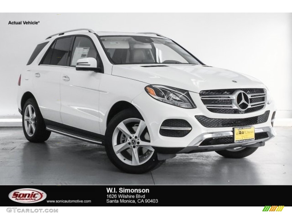 2018 GLE 350 - Polar White / Ginger Beige/Espresso Brown photo #1