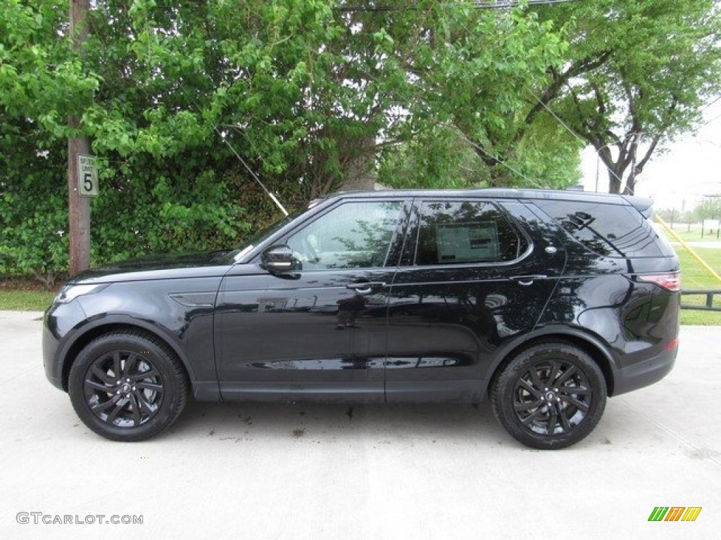 Farallon Pearl Black 2018 Land Rover Discovery HSE Exterior Photo #126282651