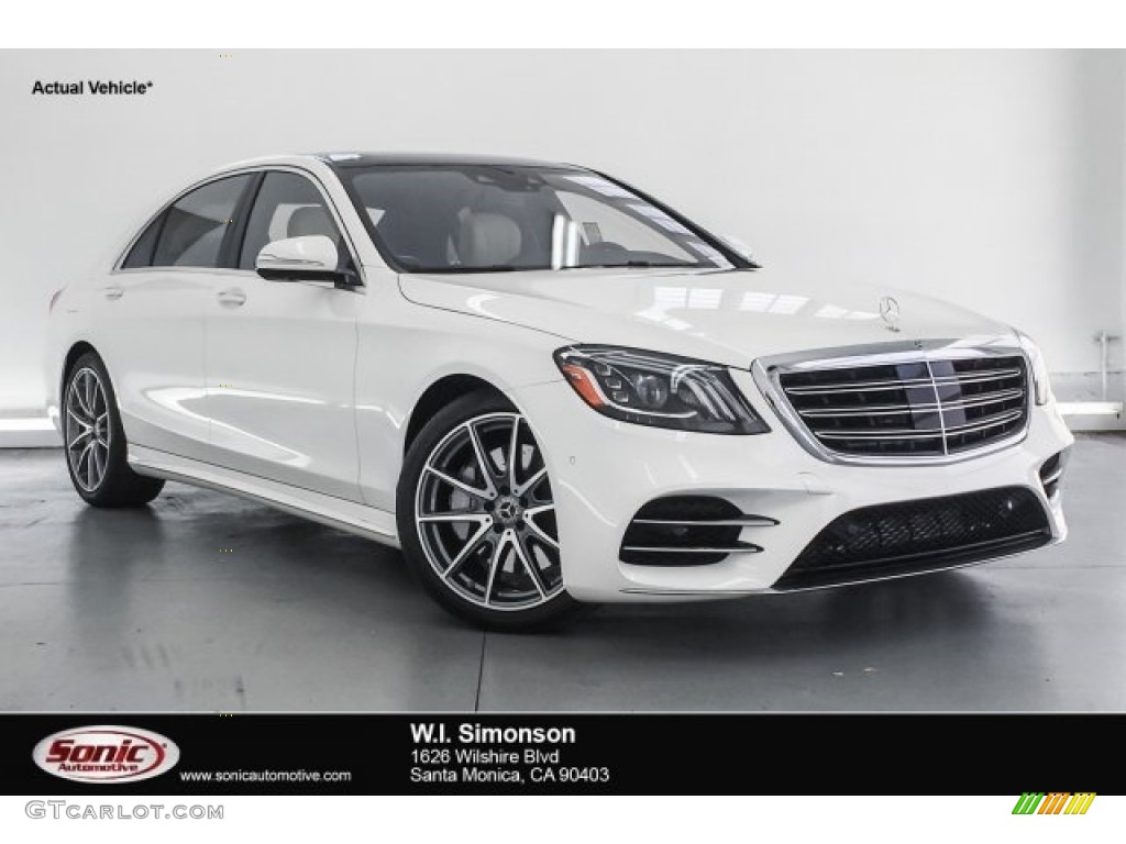 designo Diamond White Metallic Mercedes-Benz S