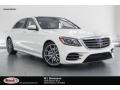 2018 designo Diamond White Metallic Mercedes-Benz S 560 Sedan  photo #1