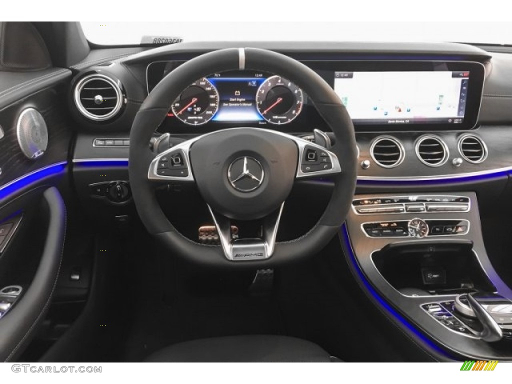 2018 E AMG 63 S 4Matic - designo Diamond White Metallic / Black photo #4