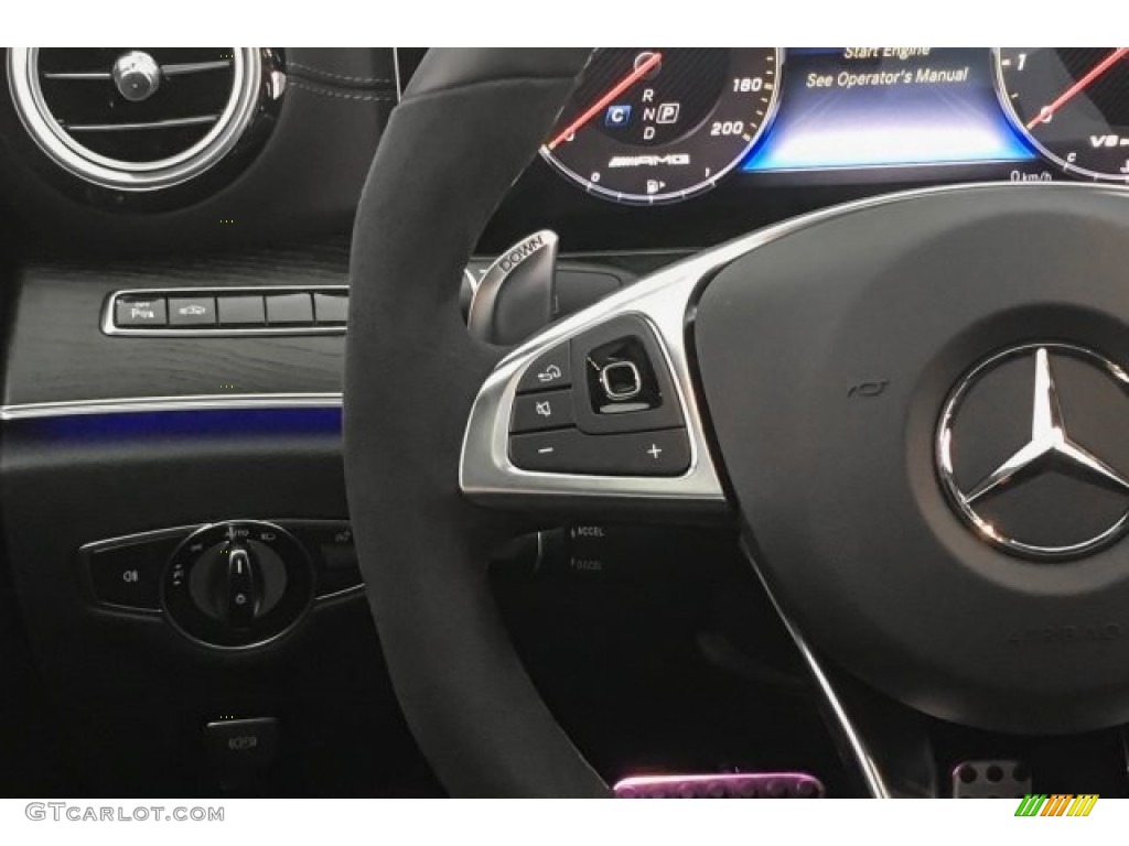 2018 E AMG 63 S 4Matic - designo Diamond White Metallic / Black photo #18