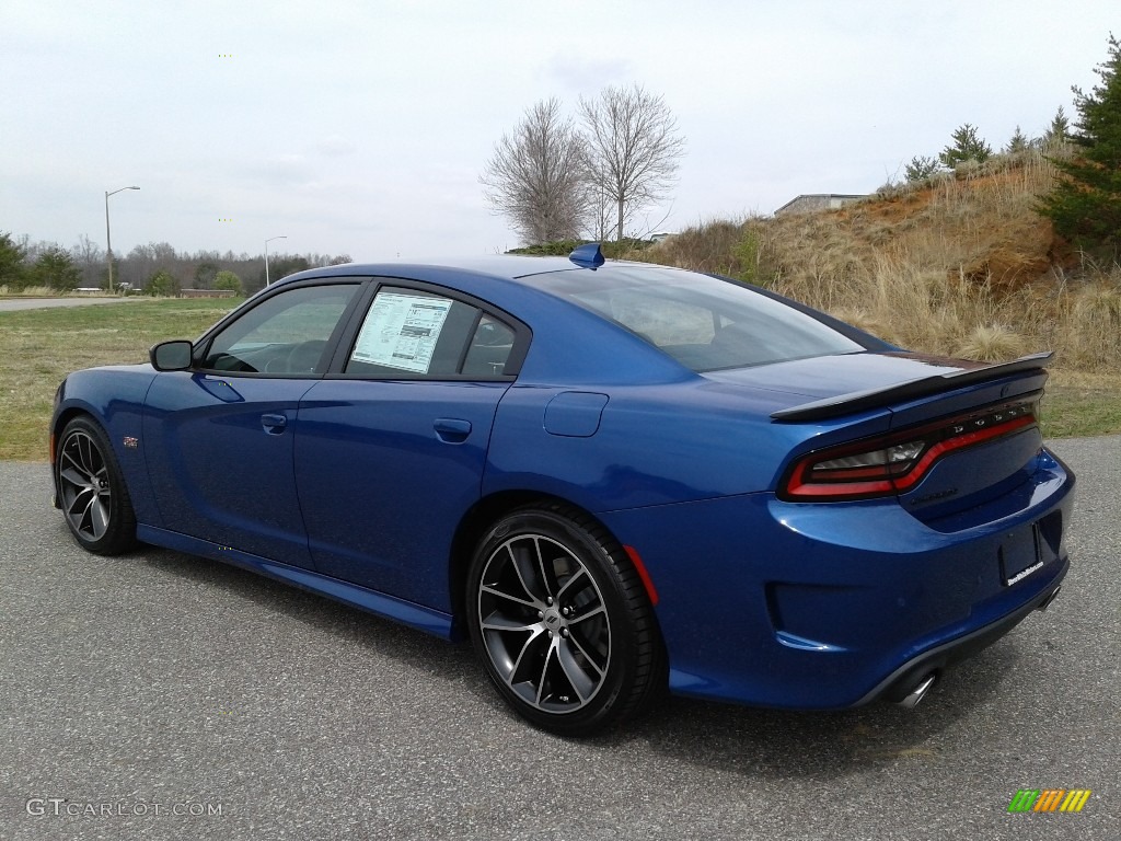 2018 Charger R/T Scat Pack - IndiGo Blue / Black photo #8