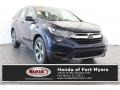 2018 Obsidian Blue Pearl Honda CR-V LX  photo #1