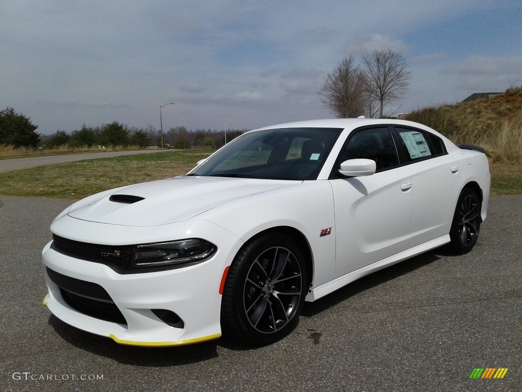 2018 Charger R/T Scat Pack - White Knuckle / Black photo #2