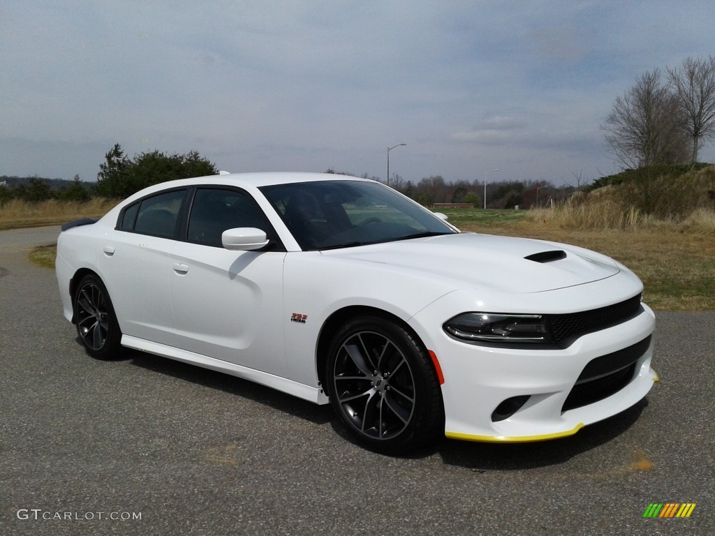 2018 Charger R/T Scat Pack - White Knuckle / Black photo #4
