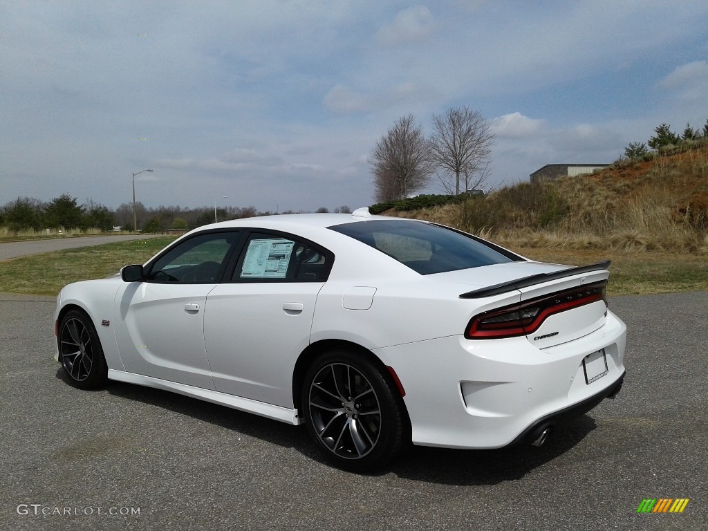 2018 Charger R/T Scat Pack - White Knuckle / Black photo #8