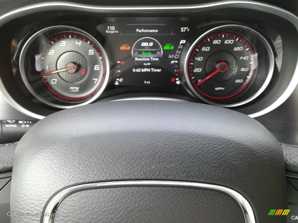 2018 Charger R/T Scat Pack - White Knuckle / Black photo #19